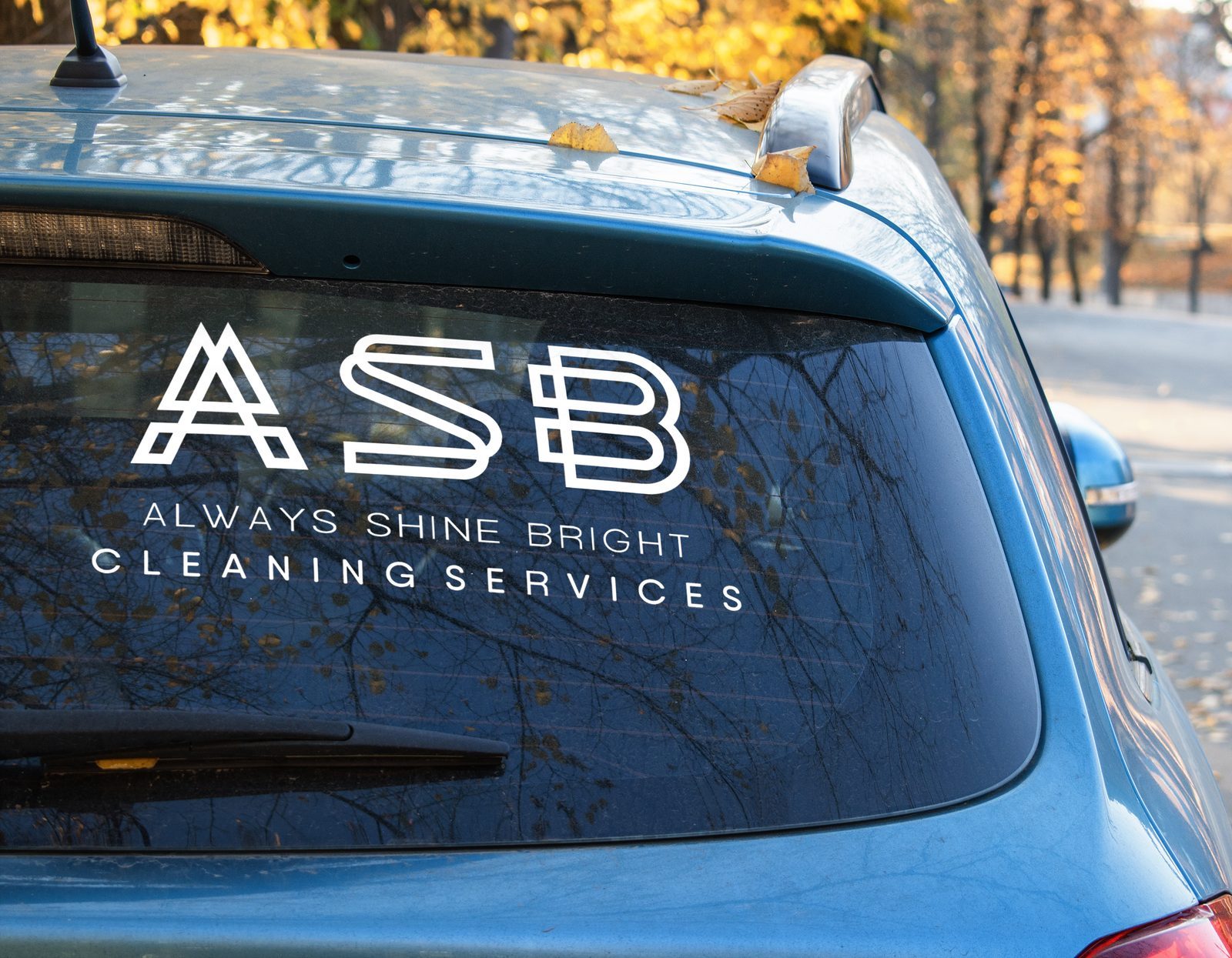 Vinylsticker van ASB