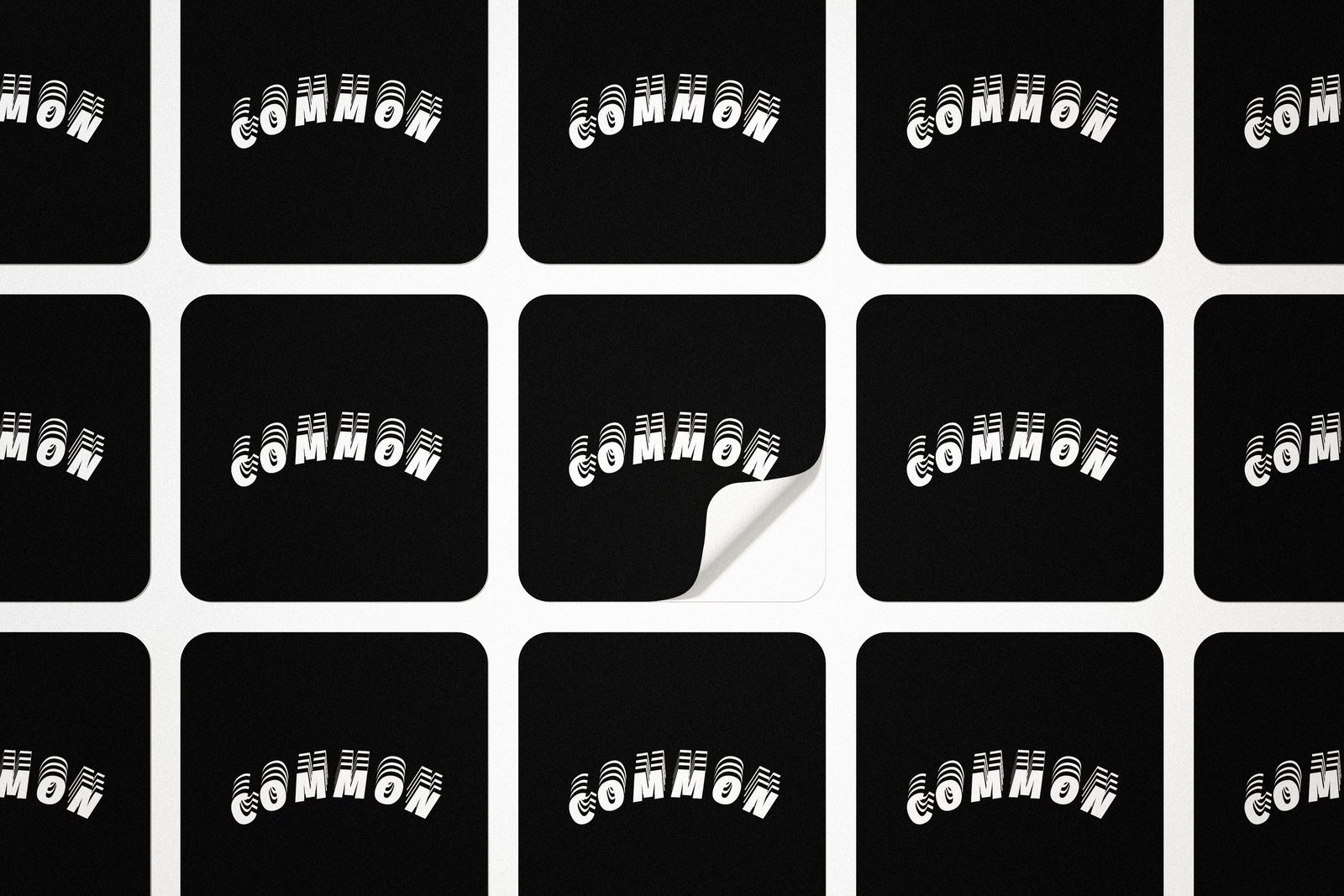 Sticker van COMMON
