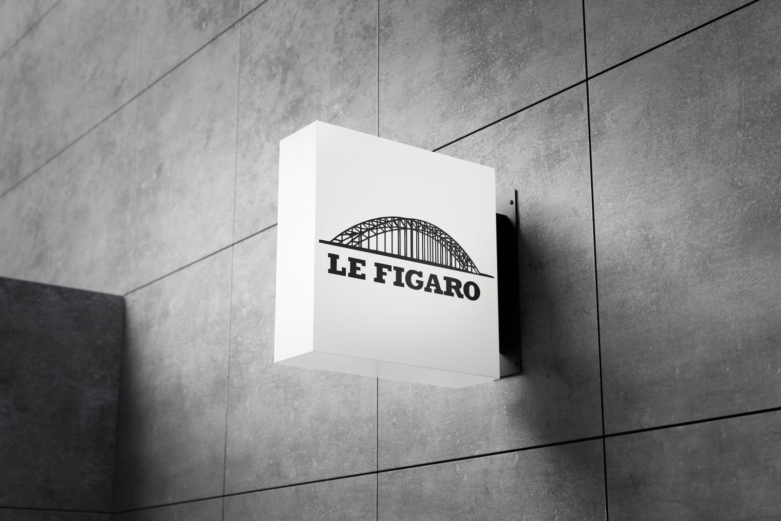 Vinylsticker van Le Figaro